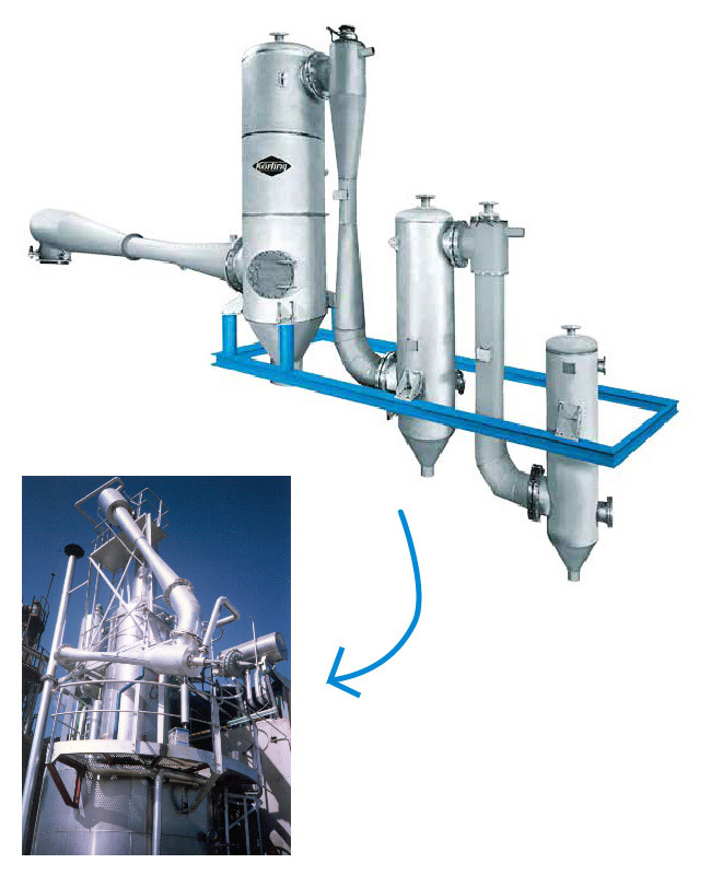Multi-stage steam jet vacuum systems